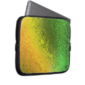 Shiny Shades of Green & Yellow Laptopschutzhülle (Vorne Rechts)