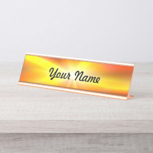 Shiny Star Schreibtischnamensplakette