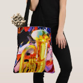 Shiny Tenor Tuba Brass Marching Band Music Tasche (Von Nahem)