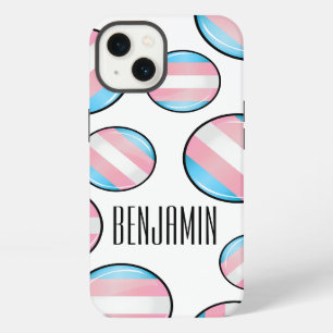 Shiny Transgender Pride Flag iPhone Hülle