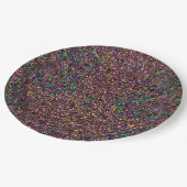 Shiny Verzaubert Flecks-PAPER-TELLER Pappteller (Schrägansicht)