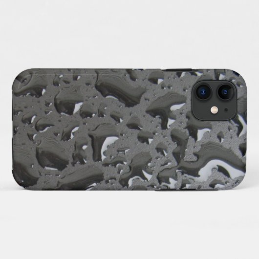 Shiny Wet Black Case-Mate iPhone Case (Rückseite (Horizontal))