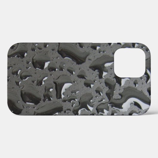 Shiny Wet Black Case-Mate iPhone Case (Rückseite (Horizontal))