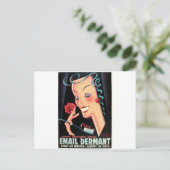 Shiny White Teeth Postkarte (Stehend Vorderseite)