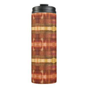 Shiny Wood Gran Watercolor Art Thermosbecher
