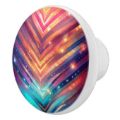 Shiny Zickzack Keramikknauf (Rechts)