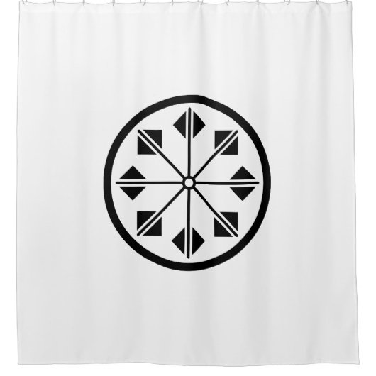 Shionada pinwheel duschvorhang (Vorderseite)