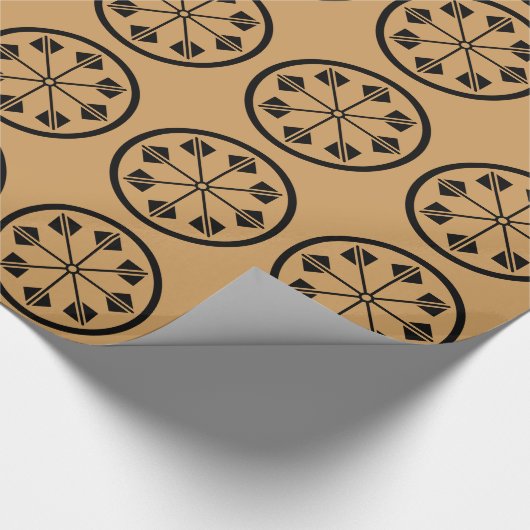 Shionada pinwheel geschenkpapier (Ecke)