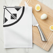 Shionada pinwheel geschirrtuch (Viertel Falte)