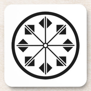 Shionada pinwheel getränkeuntersetzer