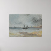 Ship Aground Brighton Leinwanddruck (Vorderseite)