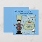 Ship Ahoy Einladung (Vorne/Hinten)