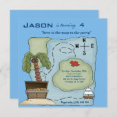 Ship Ahoy Einladung (Vorne/Hinten)