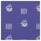 Ship Ahoy Fabric Stoff (Nahaufnahme)