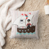 Ship Ahoy Matey Kids Pirate Theme Kissen (Decke)