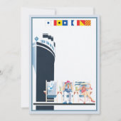 Ship Ahoy © Mitteilungskarte (Vorderseite)