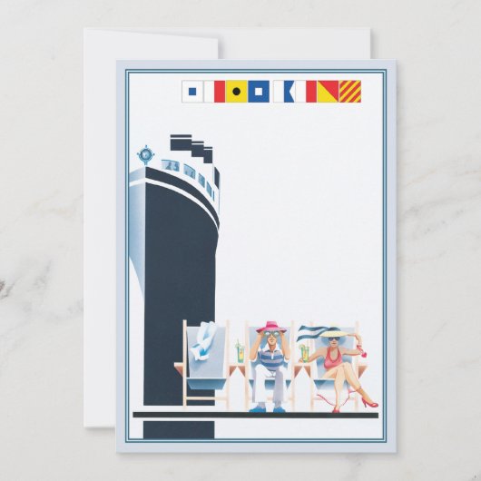 Ship Ahoy © Mitteilungskarte (Vorderseite)