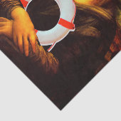 Ship Ahoy Mona Lisa Seidenpapier (Ausschnitt)