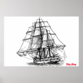 Ship Ahoy Poster (Vorne)