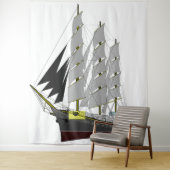 Ship Ahoy Tapestry Wandteppich (Beispiel)
