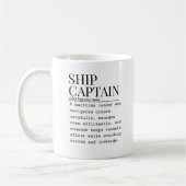 Ship captain kaffeetasse (Links)