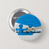 Ship Double Bollard w Rope Button (Vorne & Hinten)