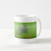 Ship in a bottle kaffeetasse (VorderseiteRechts)