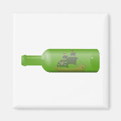 Ship in a bottle magnet (Vorne)