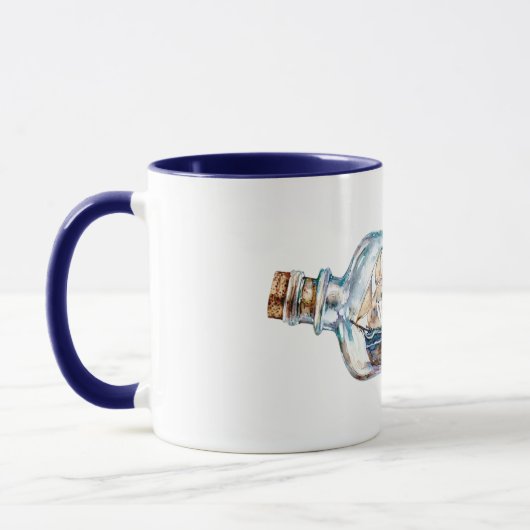 Ship in a Bottle Tasse (Links)