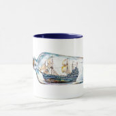 Ship in a Bottle Tasse (Zentrum)