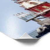 Ship John Shoal Lighthouse Fotodruck (Ecke)
