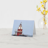 Ship John Shoal Lighthouse Karte (Gelbe Blume)