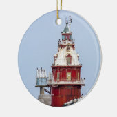 Ship John Shoal Lighthouse Keramik Ornament (Links)