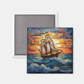 Ship Magnet (Vorderseite/Rückseite)