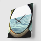 Ship porthole clock quadratische wanduhr (Winkel)
