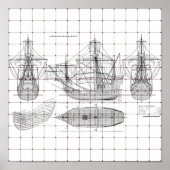 Ship Print Poster (Vorne)