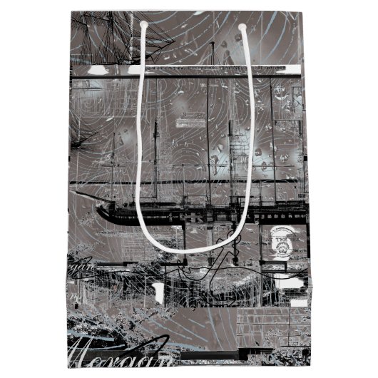 Ship Register Mittlere Geschenktüte (Rückseite)