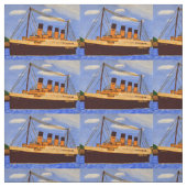 Ship Titanic Baumwollgewebe Stoff (Muster)