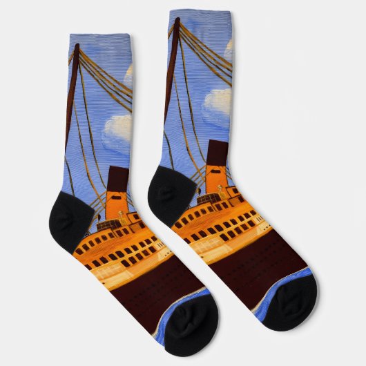 Ship Titanic socks Socken (Rechts)