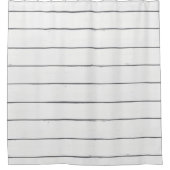 Shiplap Muster Küstenduschvorhang Duschvorhang (Vorderseite)