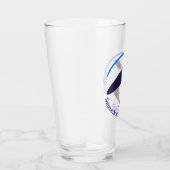 ShipleySurf Surfer Bierglas Glas (Rechts)