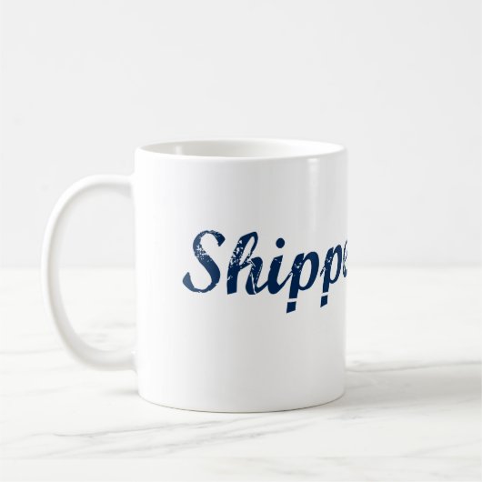 Shippensburg Pennsylvania klassischer Entwurf Kaffeetasse (Links)