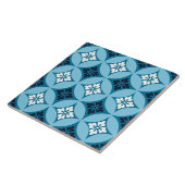 Shippo mit Blume Motif, Blau und Weiß Fliese (Seite)