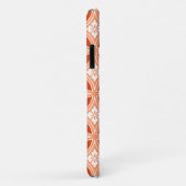Shippo mit Blume Motif, Mandarin Orange Case-Mate iPhone Hülle (Hinten/Rechts)