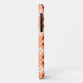 Shippo mit Blume Motif, Mandarin Orange Case-Mate iPhone Hülle (Hinten/Links)