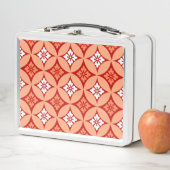 Shippo mit Blume Motif, Mandarin Orange Metall Lunch Box (Beispiel)