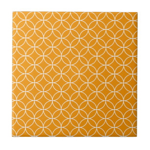 Shippô-Orange-Motiv Fliese
