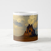 Shiprock gegen Thunderhead Jumbo-Tasse (Vorderseite)