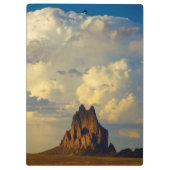 Shiprock gegen Thunderhead Klemmbrett (Rückseite)