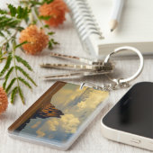 Shiprock gegen Thunderhead Schlüsselanhänger (Vorderseite rechts)